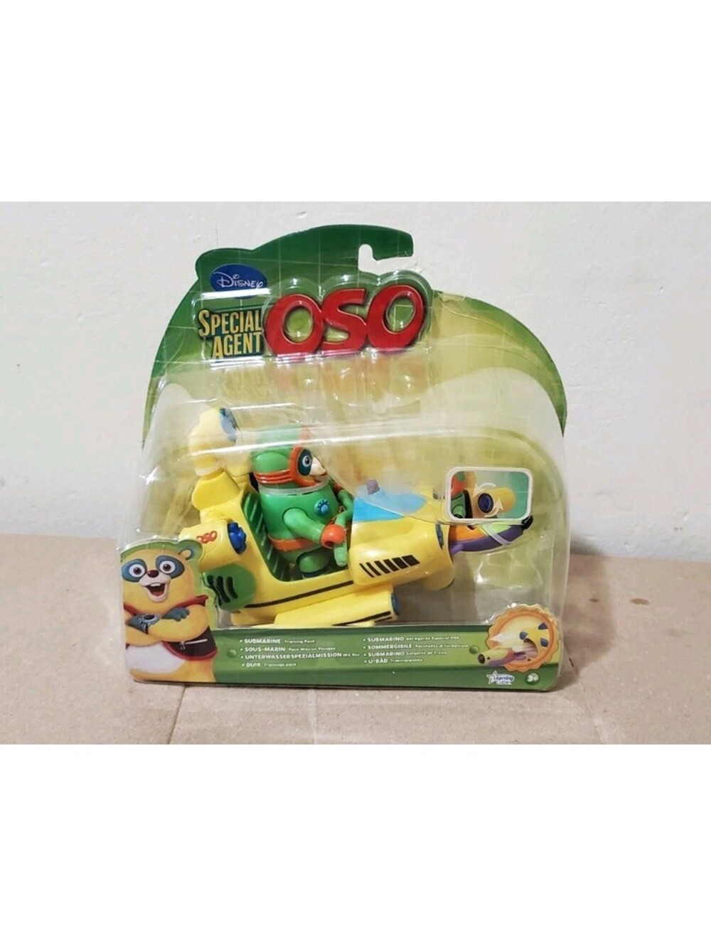 Disney Special Agent Oso Submarine Training Pack Figure Toy Learning Curve New
